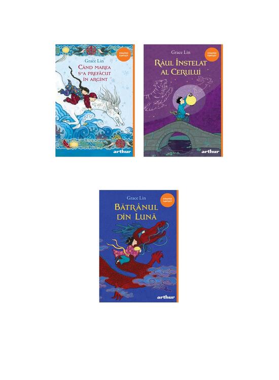Copertă produs Pachet Grace Lin ( R&acirc;ul &Icirc;nstelat al Cerului, Bătr&acirc;nul din lună, C&acirc;nd marea) - gallery big 5