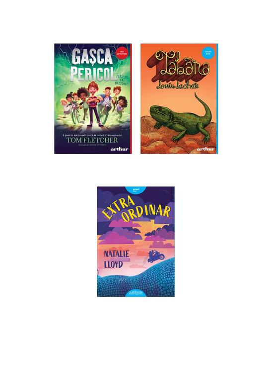 Copertă produs Pachet lecturi pentru 12 ani (Extraordinar, Gașca Pericol, Tabăra) - gallery big 5