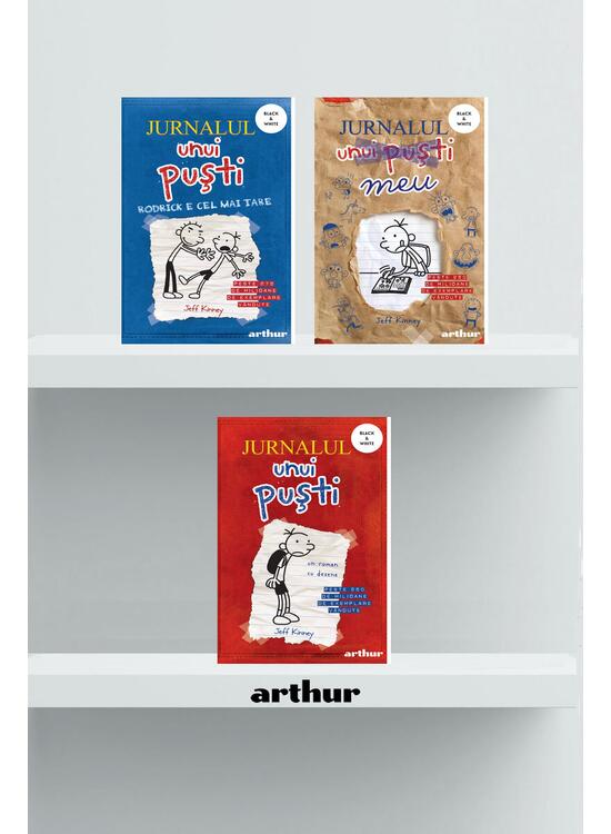 Copertă produs Pachet Jurnalul unui Puști ( 3 volume, ediție paperback) - gallery big 1