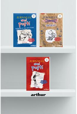 Copertă produs Pachet Jurnalul unui Puști ( 3 volume, ediție paperback)