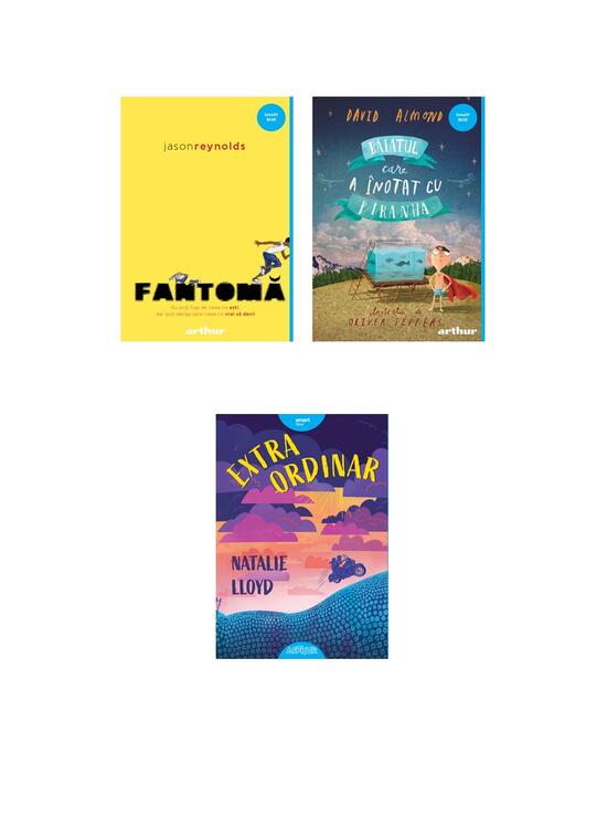 Copertă produs Pachet Smart Blue ( Fantomă, Extraordinar, Băiatul care a &icirc;notat cu piranha) - gallery big 5