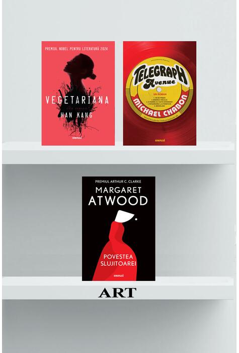 Copertă produs Pachet musai (Vegetariana, Telegraph Avenue, Povestea Slujitoarei)