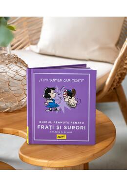 Copertă produs PEANUTS. Ghiduri pentru viață. Ghidul Peanuts pentru frați și surori