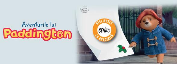Genius la grădiniță #55 Aventurile lui Paddington: Dorința de Crăciun