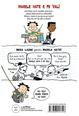 Copertă produs Marele Nate #6. Nate e pe val | paperback