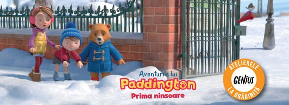 Genius la grădiniță #57 Aventurile lui Paddington: Prima ninsoare