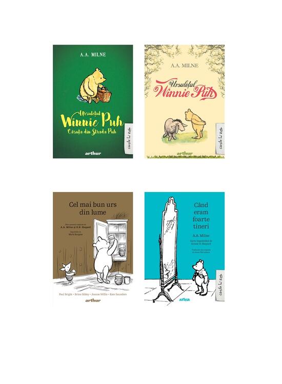 Copertă produs Pachet Winnie Puh ( Cel mai bun urs din lume, Ursulețul Winnie Puh, Casuța Puh, C&acirc;nd eram foarte tineri) - gallery big 6