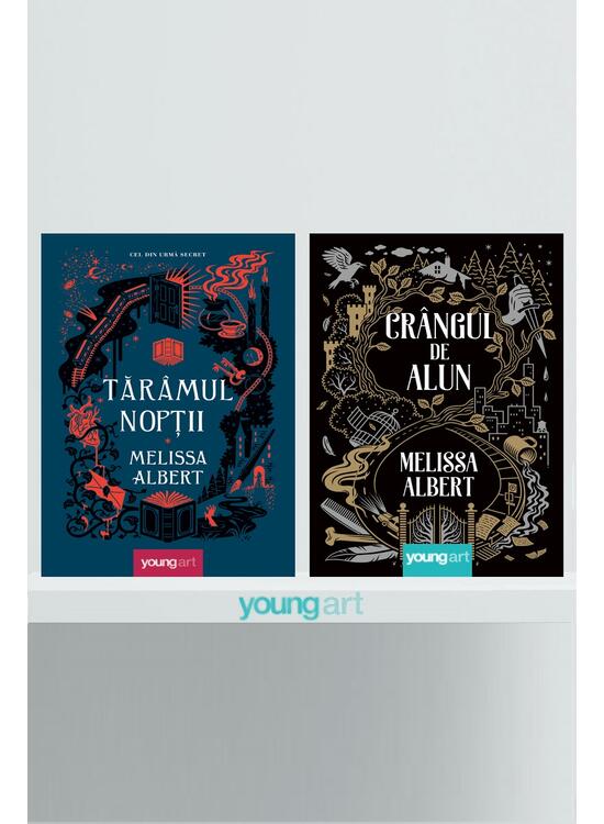 Copertă produs Pachet Melissa Albert (Tăr&acirc;mul nopții,Cr&acirc;ngul de Alun) - gallery big 1