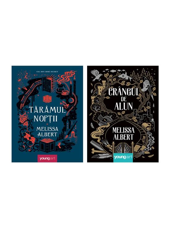 Copertă produs Pachet Melissa Albert (Tăr&acirc;mul nopții,Cr&acirc;ngul de Alun) - gallery big 5