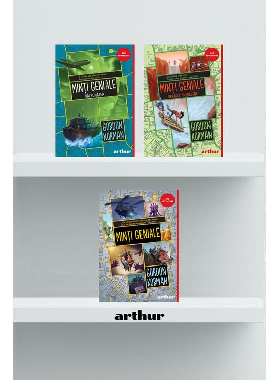 Copertă produs Pachet Minți geniale 3 volume (paperback) - gallery big 1