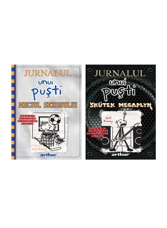 Copertă produs Pachet Jurnalul unui Puști  volumele 16-17 (Meciul sezonului, Sk&uuml;tek Megaplyn) - gallery big 6