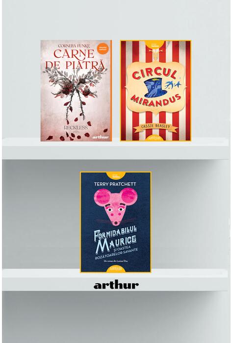 Copertă produs Pachet Fantasy (Circul Mirandus, Formidabilul Maurice, Reckless)