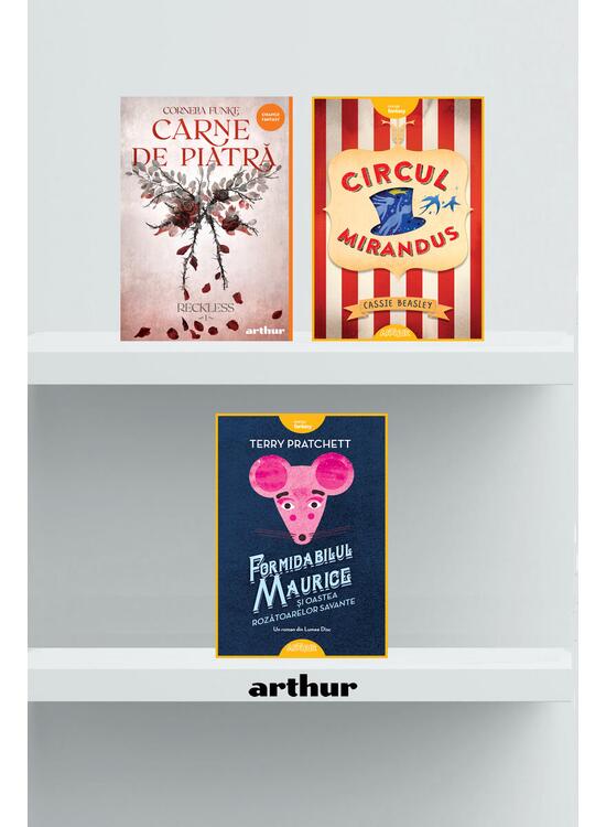 Copertă produs Pachet Fantasy (Circul Mirandus, Formidabilul Maurice, Reckless) - gallery big 1