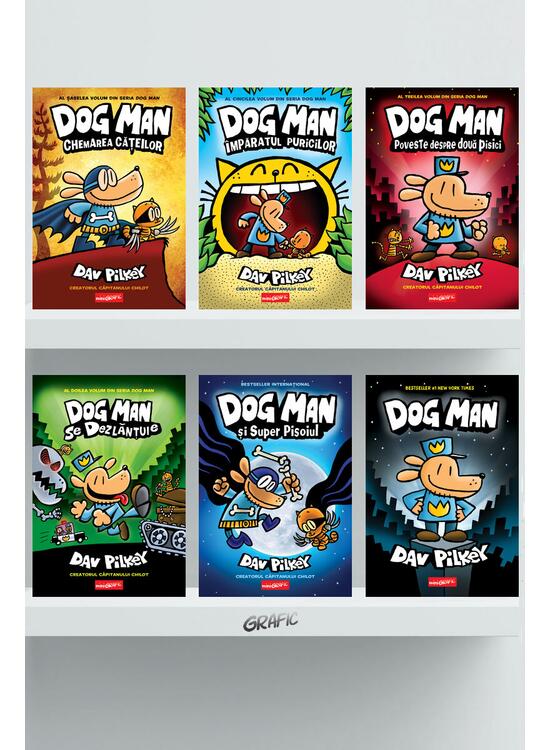 Copertă produs Pachet Dog Man (6 volume) - gallery big 1