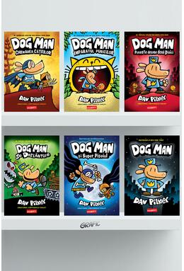 Copertă produs Pachet Dog Man (6 volume)