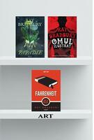 Copertă produs Pachet Bradbury  (Fahrenheit 451, Omul ilustrat, Vin de păpădie)