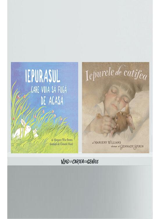 Copertă produs Pachet educativ cărți cu iepurași (Iepurele de catifea,  Iepurașul care voia să fugă de acasă) - gallery big 1