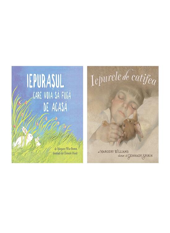 Copertă produs Pachet educativ cărți cu iepurași (Iepurele de catifea,  Iepurașul care voia să fugă de acasă) - gallery big 5