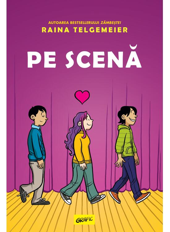 Copertă produs Pachet Raina Telgemeier (Zâmbește, Surori, Curaj, Pe scenă, Fantome) - gallery big 4