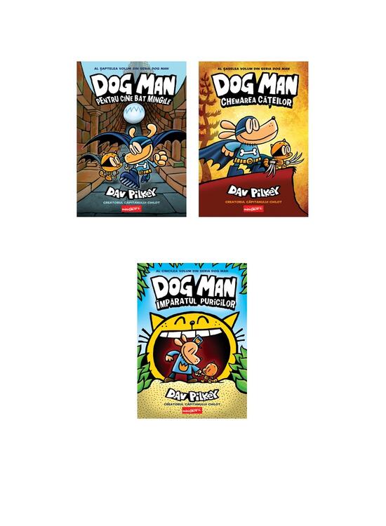 Copertă produs Pachet benzi desenate Dog Man (volumele 5-7) - gallery big 5
