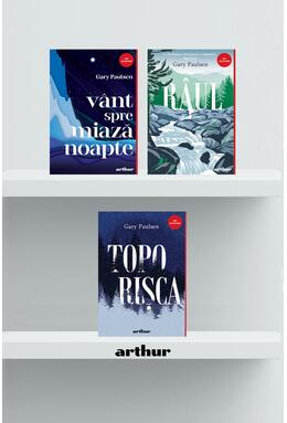 Copertă produs Pachet cărți cu aventuri (Toporişca, R&acirc;ul, V&acirc;nt spre miazănoapte)