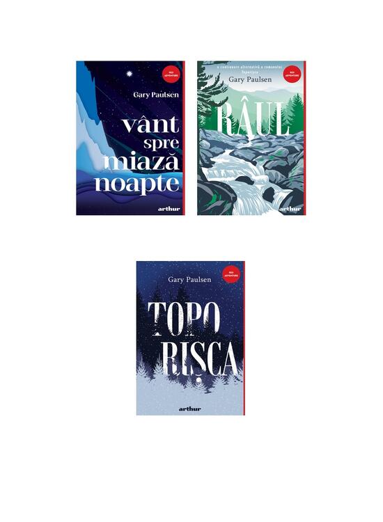 Copertă produs Pachet cărți cu aventuri (Toporişca, R&acirc;ul, V&acirc;nt spre miazănoapte) - gallery big 5