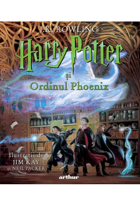 Copertă produs Harry Potter și Ordinul Phoenix (#5), ediție ilustrată