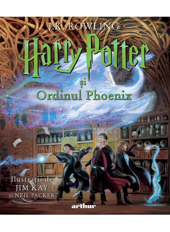Copertă produs Harry Potter și Ordinul Phoenix (#5), ediție ilustrată - gallery big 1