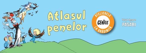 Genius la grădiniță #70 Atlasul penelor. Totul despre păsări