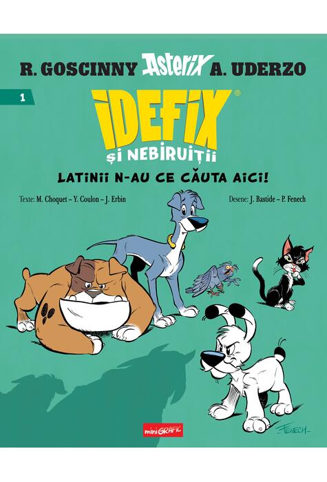 Copertă produs Idefix și Nebiruiții #1. Latinii n-au ce căuta aici!