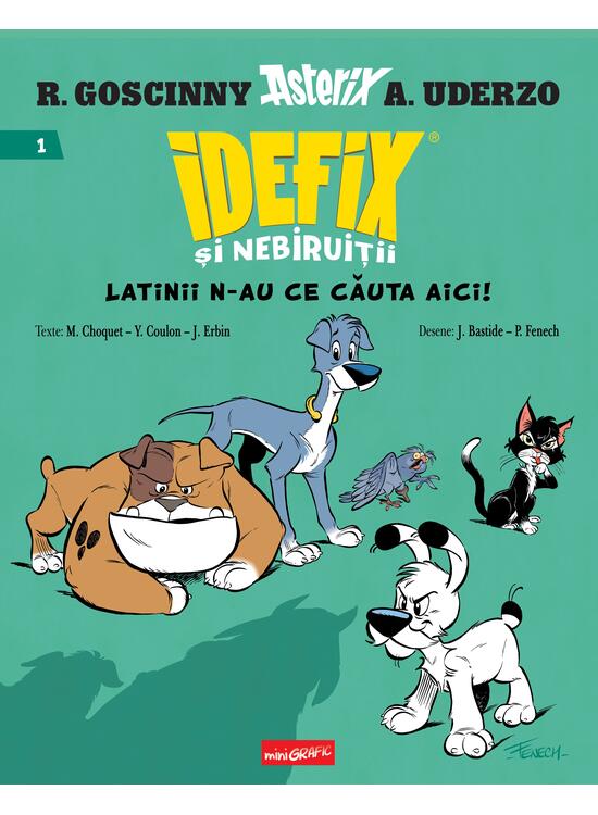 Copertă produs Idefix și Nebiruiții #1. Latinii n-au ce căuta aici! - gallery big 1