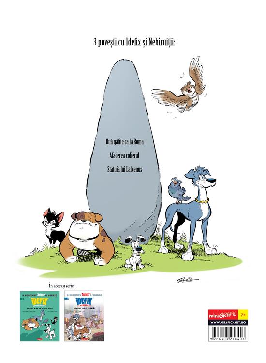 Copertă produs Idefix și Nebiruiții #2. Romanii iau o trântă! - gallery big 2