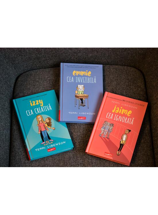 Copertă produs Pachet benzi desenate despre prietenie (Izzy, Jaime, Brianna, Emmie) - gallery big 3