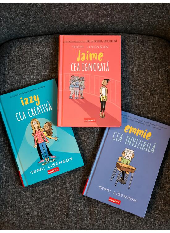 Copertă produs Pachet benzi desenate despre prietenie (Izzy, Jaime, Brianna, Emmie) - gallery big 4