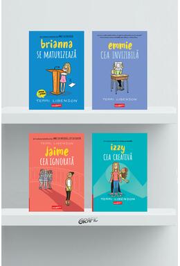 Copertă produs Pachet benzi desenate despre prietenie (Izzy, Jaime, Brianna, Emmie)