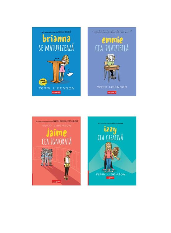 Copertă produs Pachet benzi desenate despre prietenie (Izzy, Jaime, Brianna, Emmie) - gallery big 5