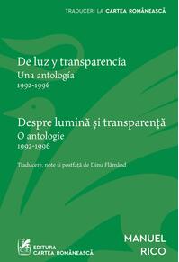 Copertă produs Despre lumină și transparență. De luz y transparencia ( ediție bilingvă)
