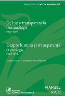 Despre lumină și transparență. De luz y transparencia ( ediție bilingvă)