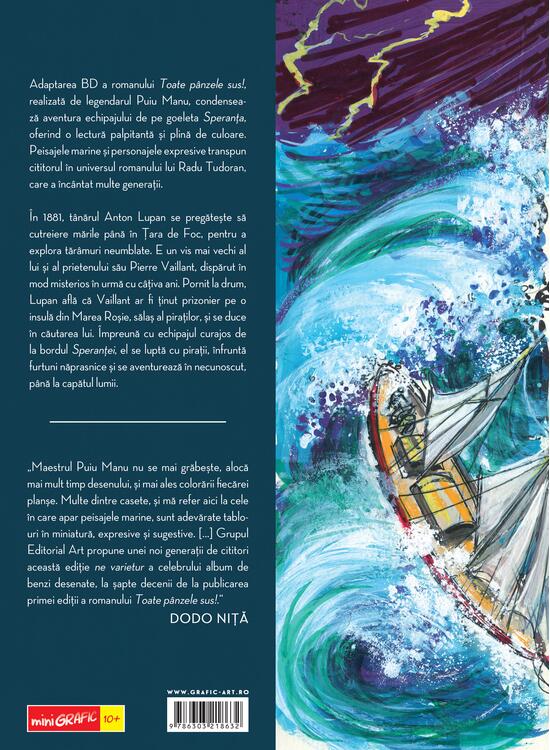 Copertă produs Toate p&acirc;nzele sus! | Bandă desenată - gallery big 2