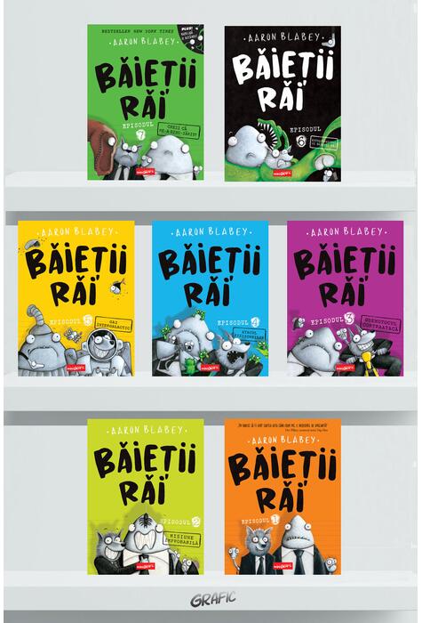 Copertă produs Pachet benzi desenate Băieții răi (volumele 1-7)