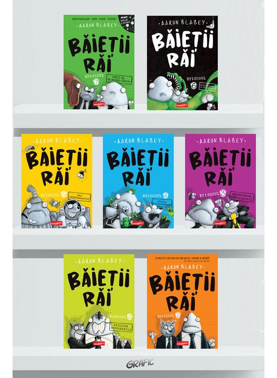 Copertă produs Pachet benzi desenate Băieții răi (volumele 1-7) - gallery big 1