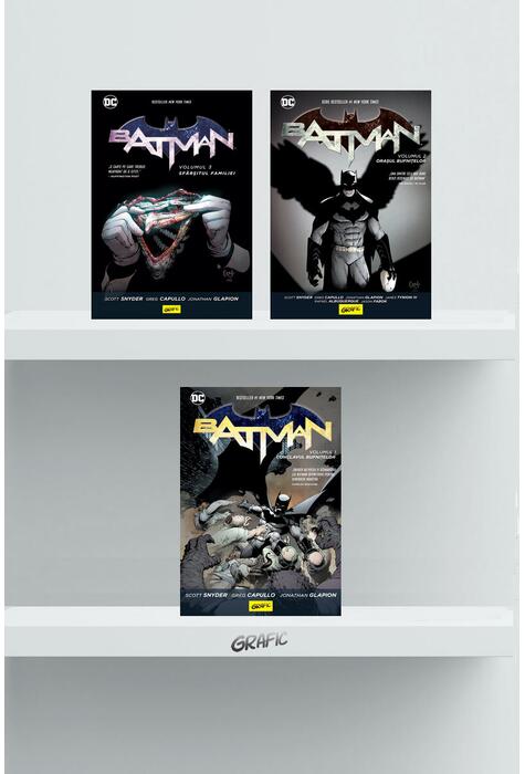 Copertă produs Pachet Batman DC Comics 3 volume