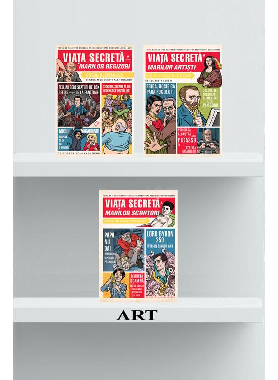 Copertă produs Pachet Viaţa secretă 3 volume (regizori, scriitori, artiști) - gallery big 1