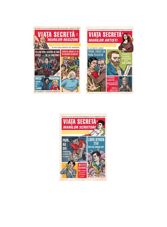 Copertă produs Pachet Viaţa secretă 3 volume (regizori, scriitori, artiști) - gallery big 5