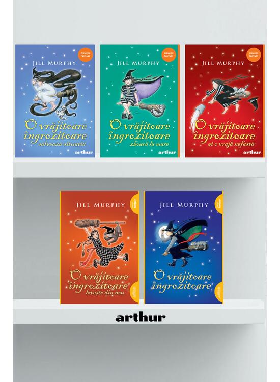 Copertă produs Pachet O vrăjitoare îngrozitoare (5 volume Orange Fantasy) - gallery big 1