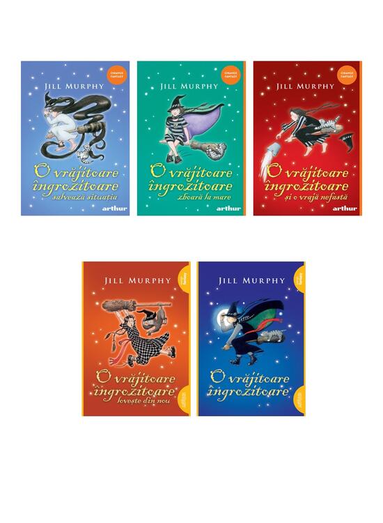Copertă produs Pachet O vrăjitoare îngrozitoare (5 volume Orange Fantasy) - gallery big 7