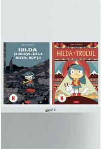 Copertă produs Pachet HILDA 2 volume (Trolul, Uriașul de la miezul nopții)