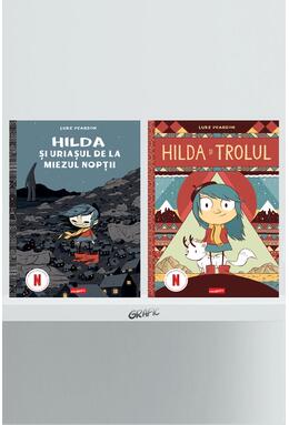 Copertă produs Pachet HILDA 2 volume (Trolul, Uriașul de la miezul nopții)