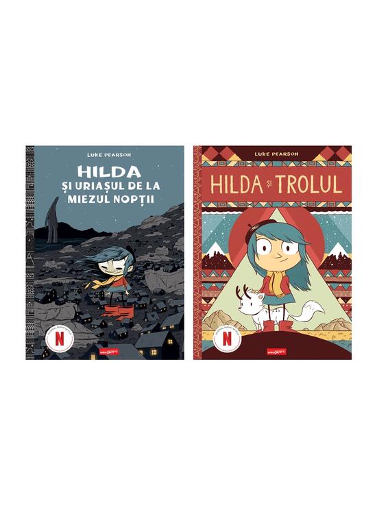 Copertă produs Pachet HILDA 2 volume (Trolul, Uriașul de la miezul nopții) - gallery big 4