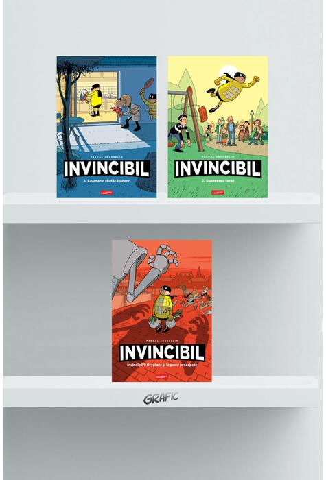Copertă produs Pachet benzi desenate Invincibil 3 volume